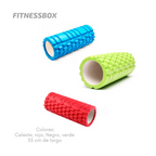 FOAM ROLLER PARA YOGA ENTRENAMIENTO - ROJO