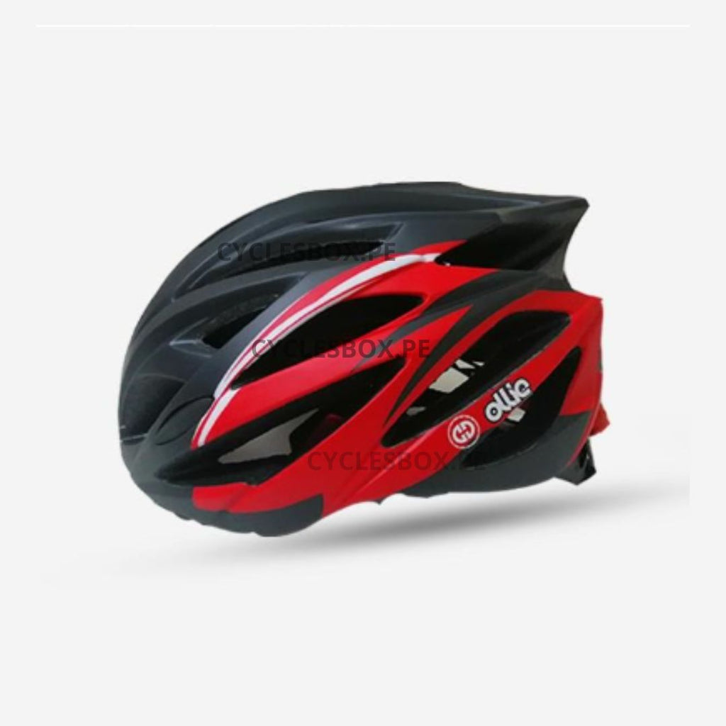 CASCO CICLISMO OLLIE-ROJO