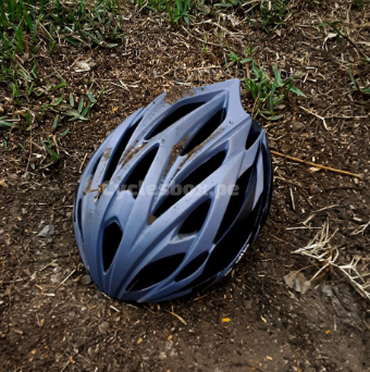 CASCO CICLISMO OLLIE- PLOMO