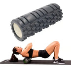 FOAM ROLLER PARA YOGA ENTRENAMIENTO - NEGRO