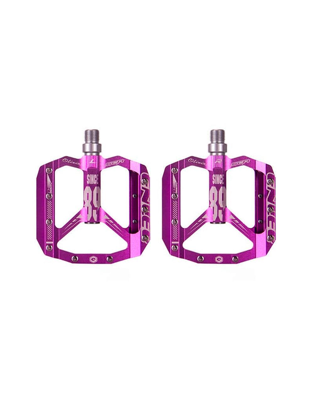 PEDAL ENLEE ALUMINIO 89 - MORADO