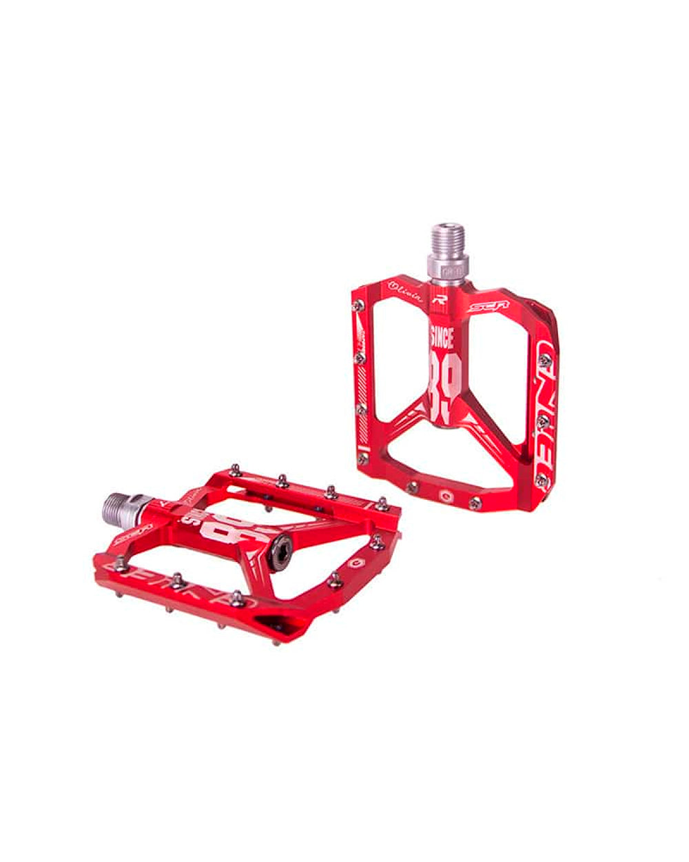 PEDAL ENLEE ALUMINIO 89 - ROJO