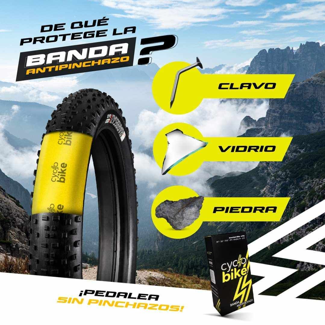 PACK BANDA ANTIPINCHAZO CYCLOBIKE-MTB