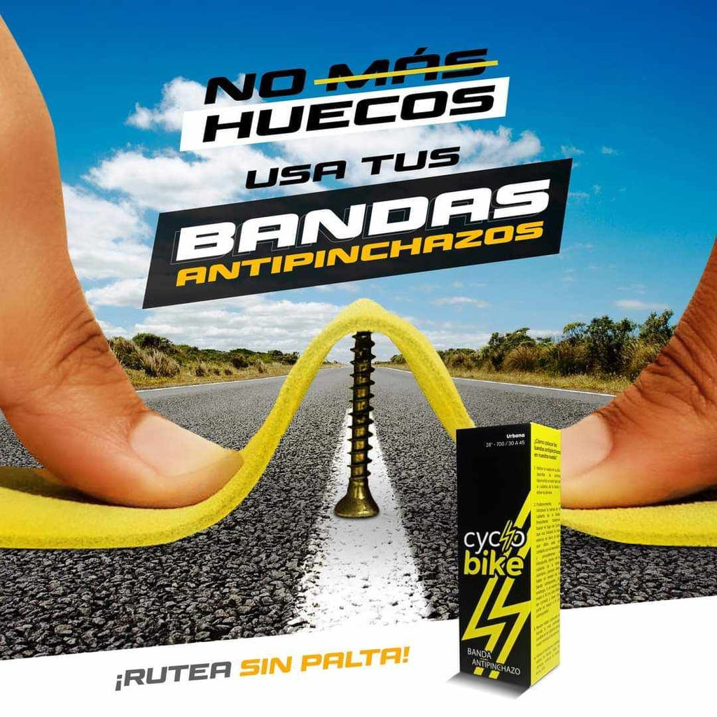PACK BANDA ANTIPINCHAZO CYCLOBIKE-MTB
